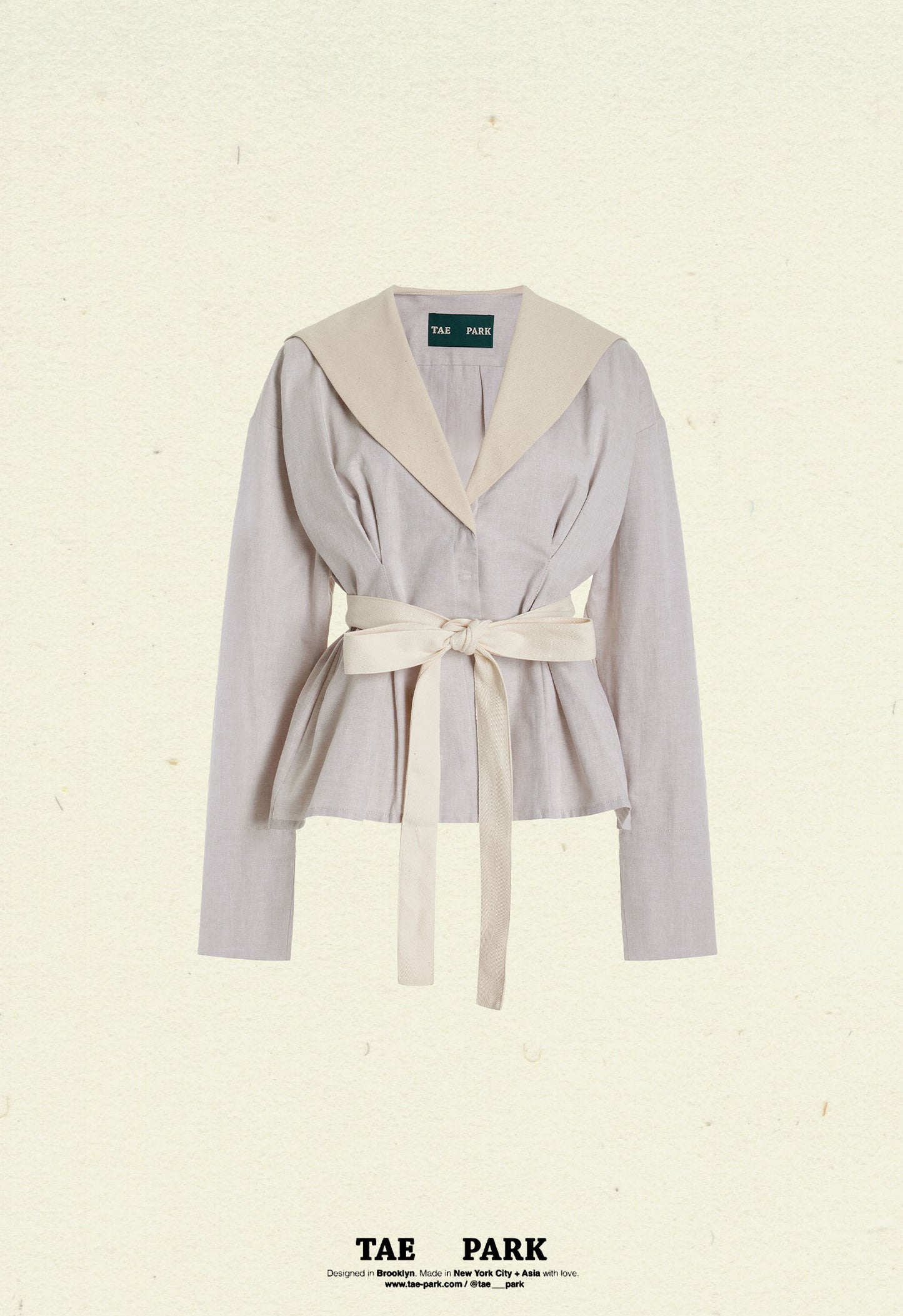 Sailor Bow Top Oyster