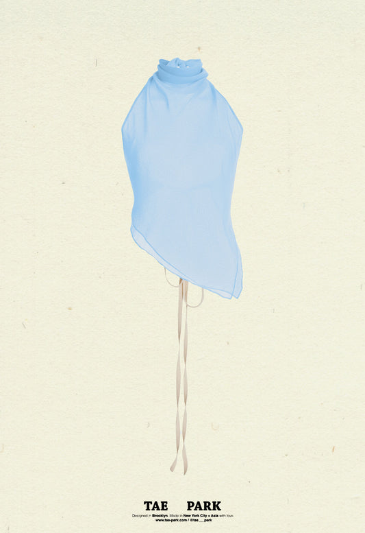 Sheer Kite Top Blue Moon