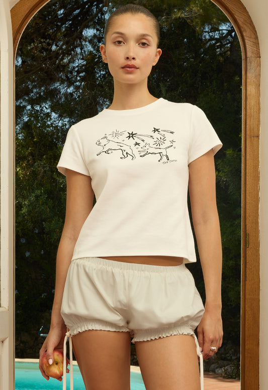 Dog Mascot Baby Tee
