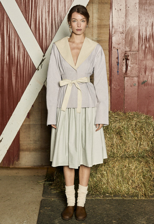 Sailor Bow Top Oyster