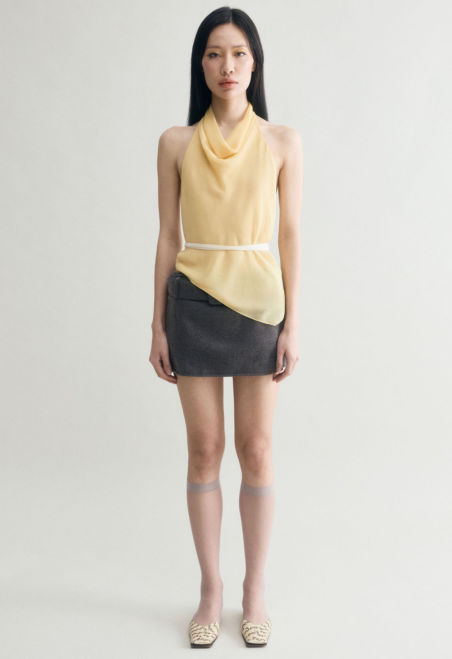 Sheer Kite Top Mango