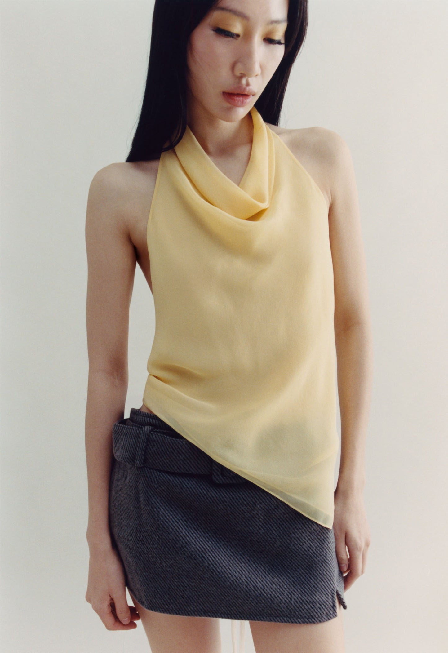 Sheer Kite Top Mango
