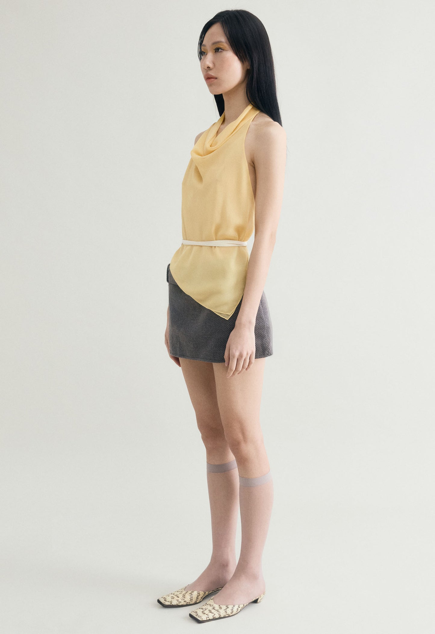 Sheer Kite Top Mango