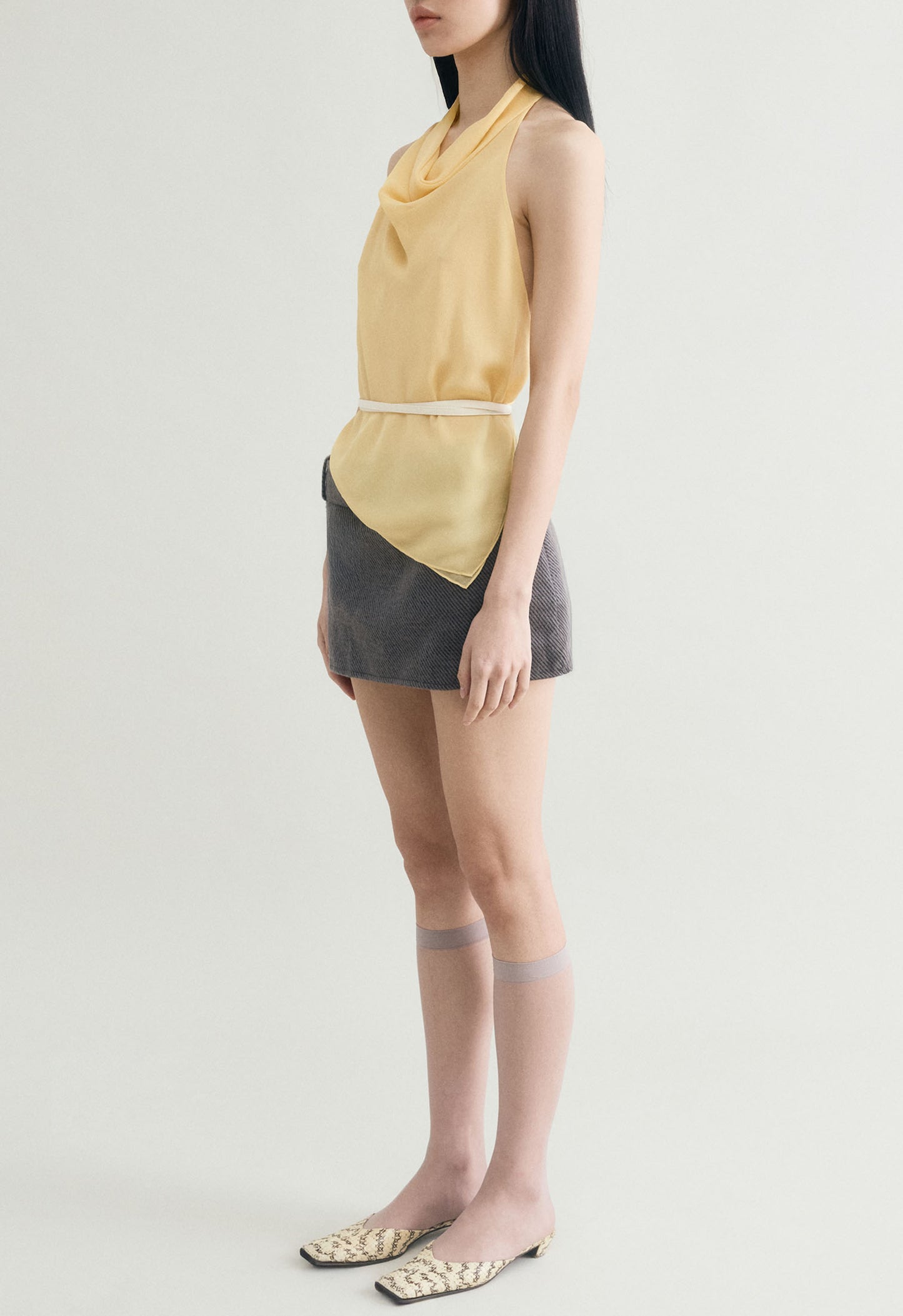 Sheer Kite Top Mango