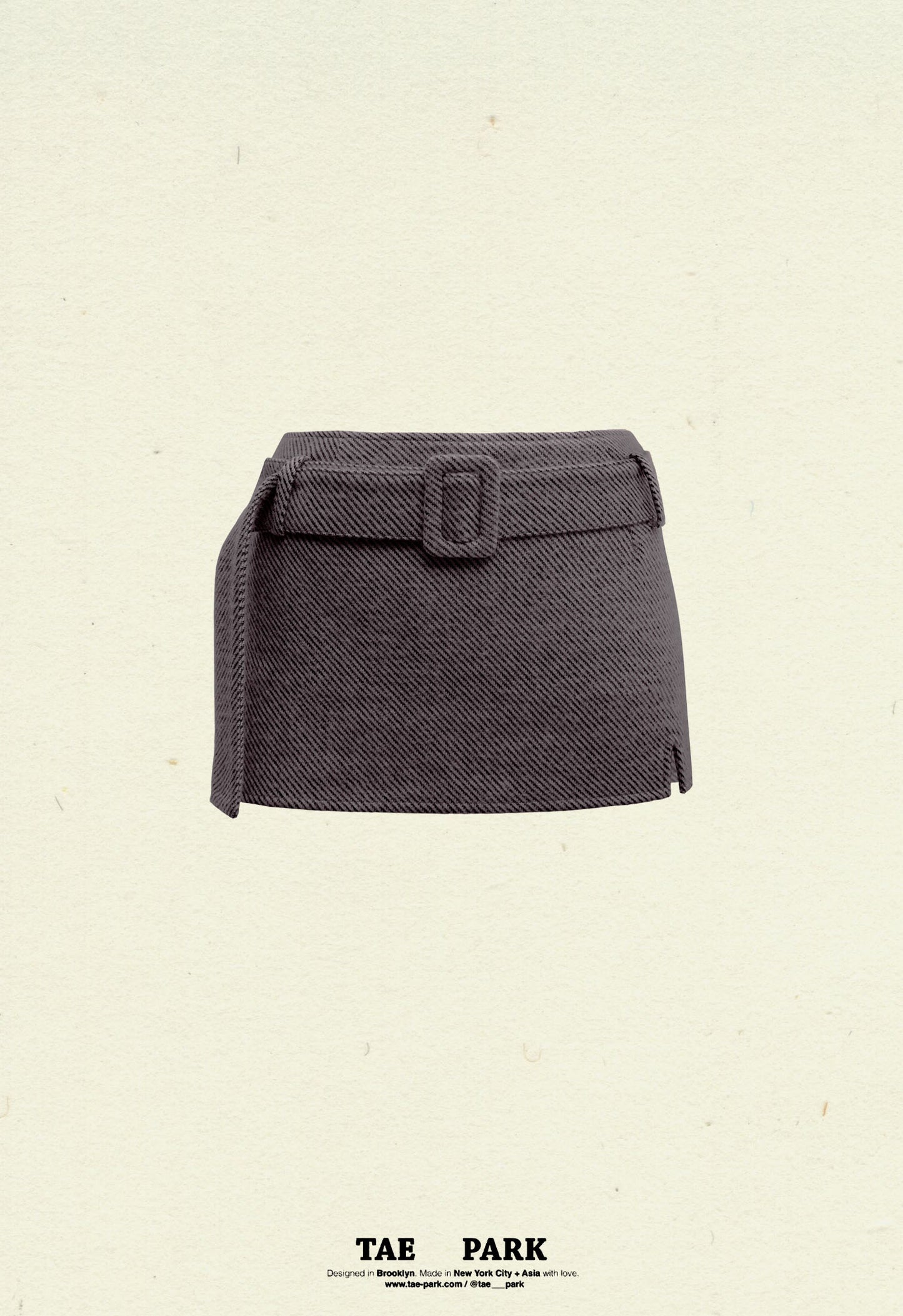 Mini Venus Skort Twill Smoke