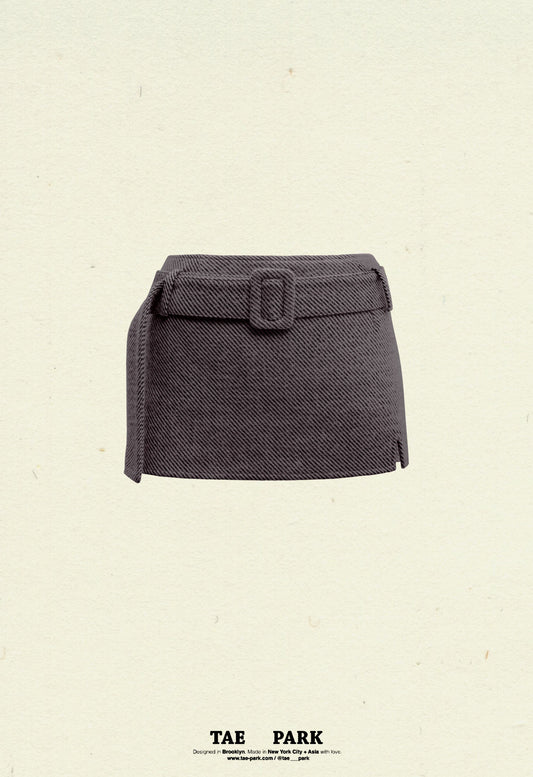 Mini Venus Skort Twill Smoke