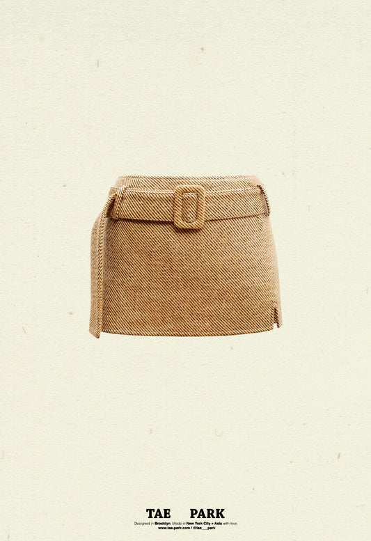 Mini Venus Skort Twill Gold