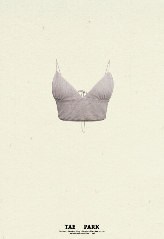 Cami Linen Knit Top Natural