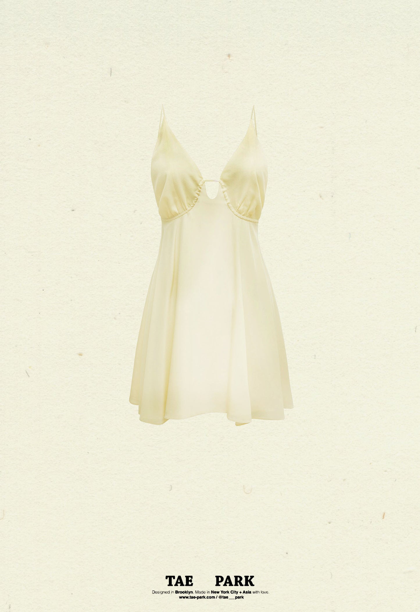 Mini String Dress Ivory