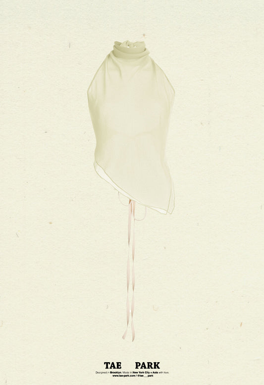 Sheer Kite Top Ivory