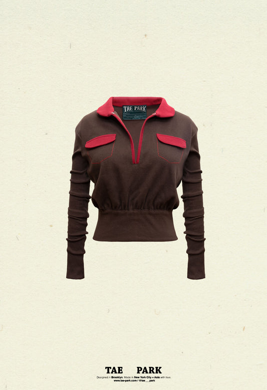 Toy Sweater Brown Red