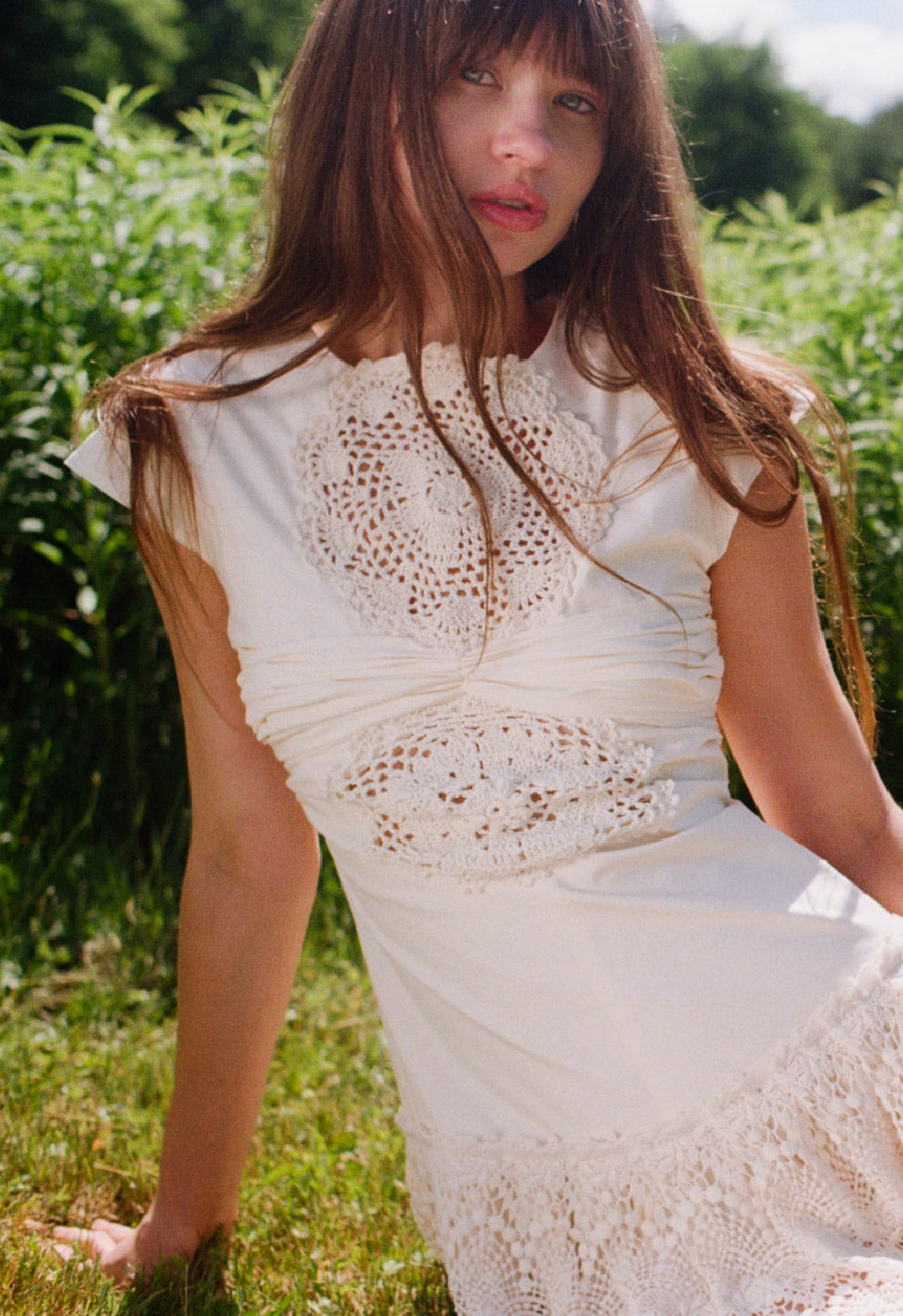 Doily Mini Dress