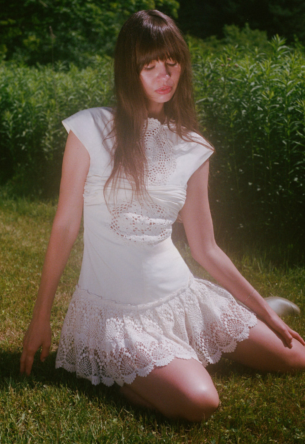Doily Mini Dress
