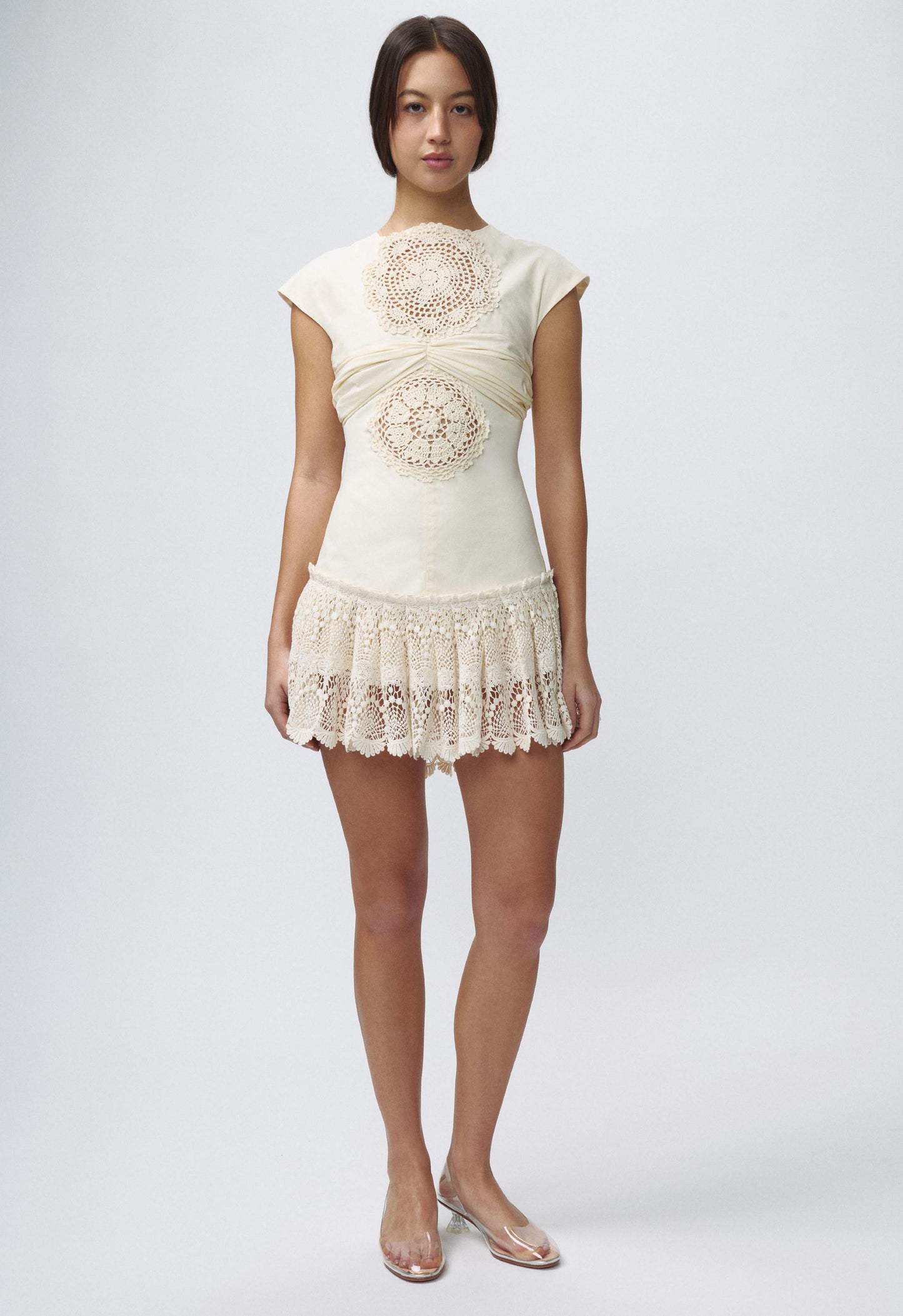 Doily Mini Dress