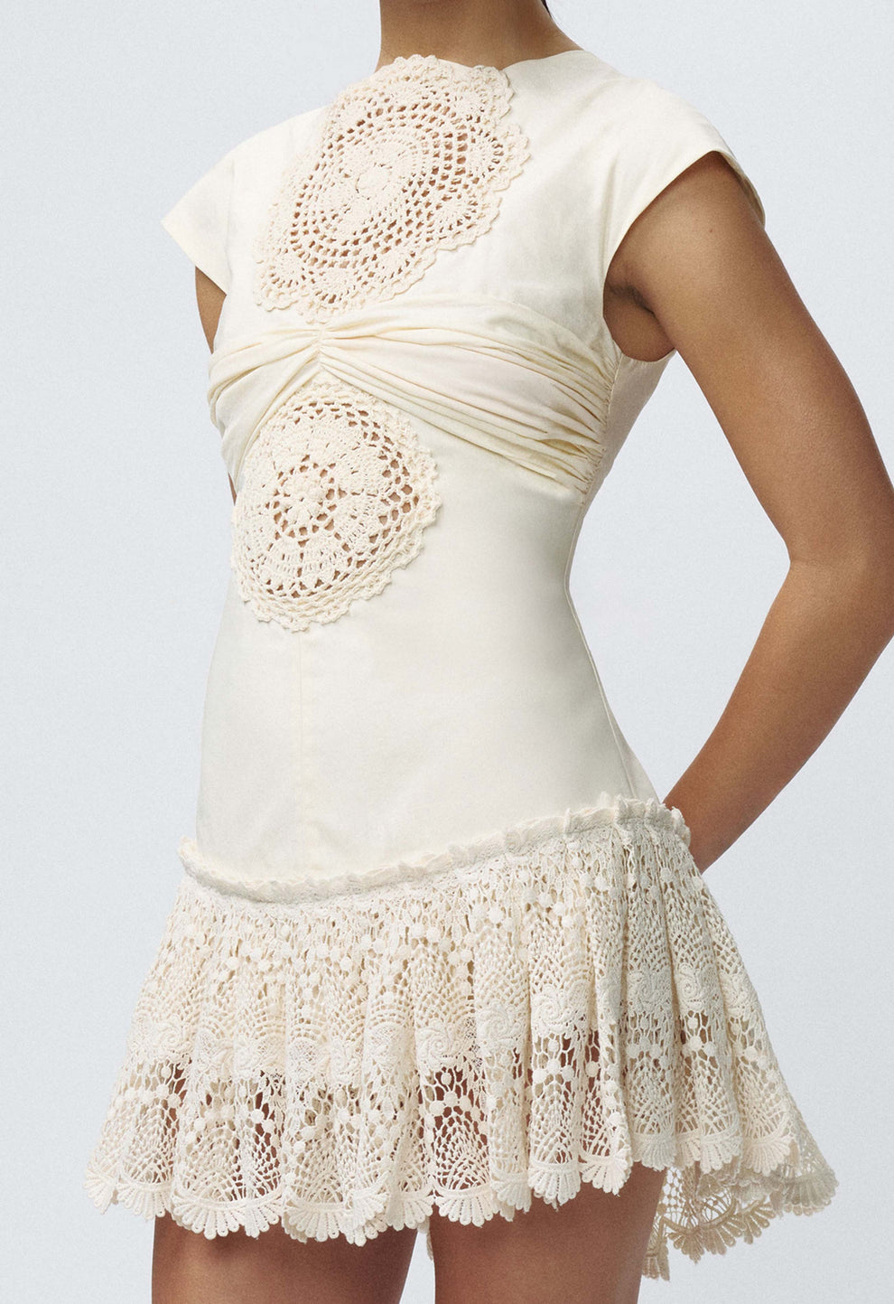 Doily Mini Dress – Tae Park