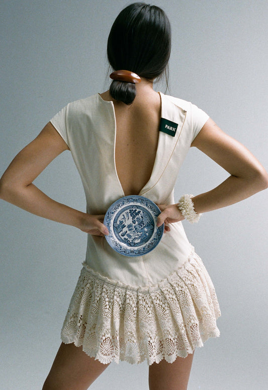 Doily Mini Dress