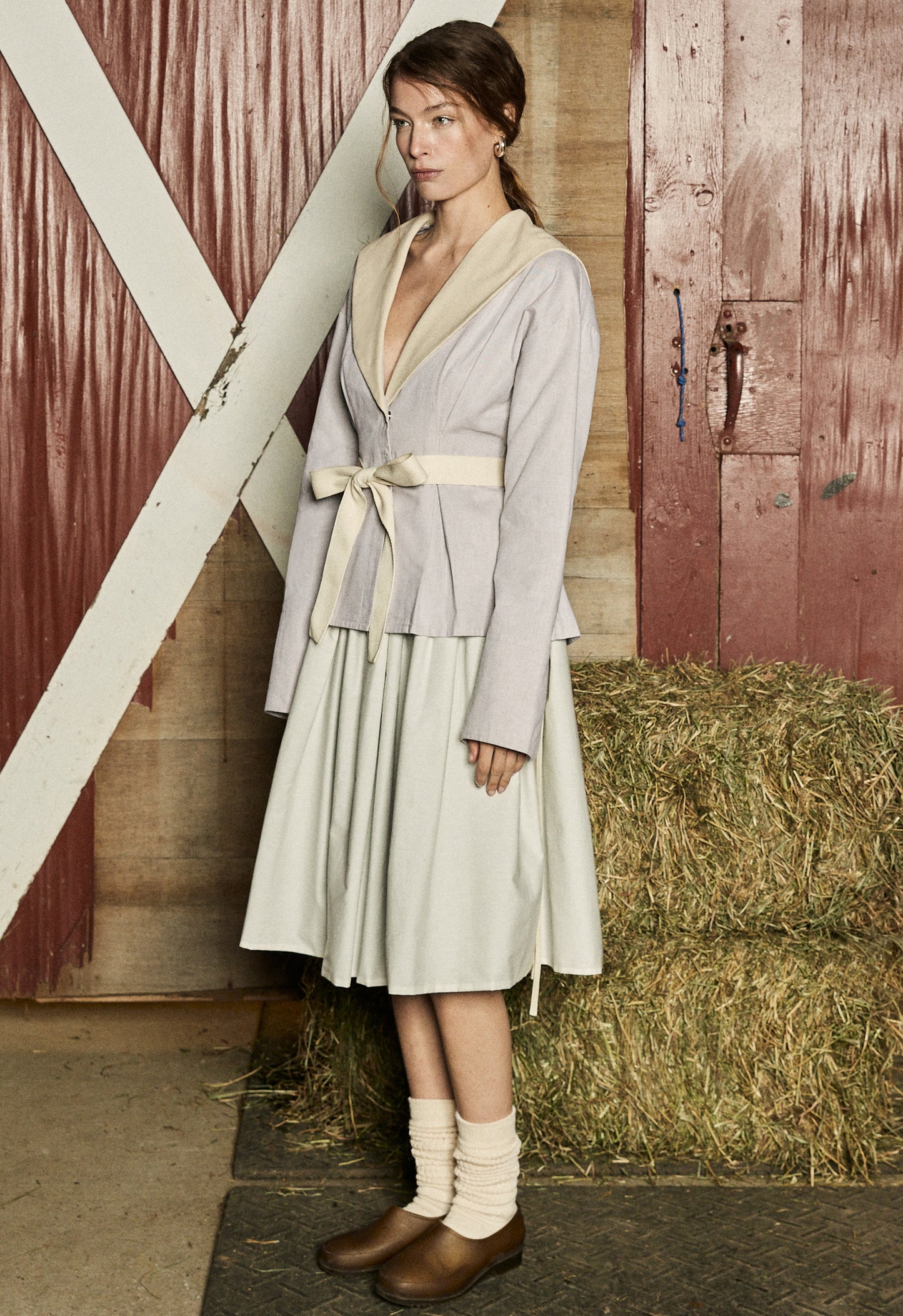 Sailor Bow Top Oyster