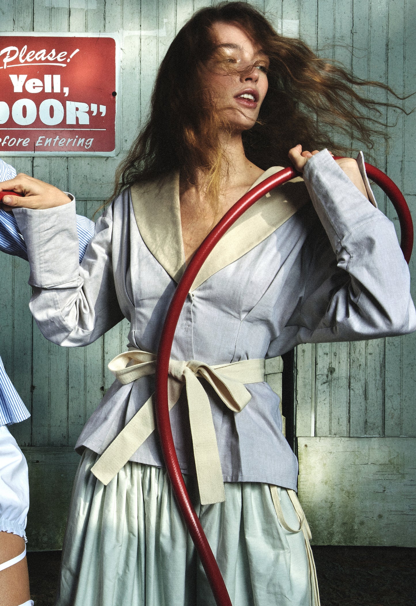 Sailor Bow Top Oyster