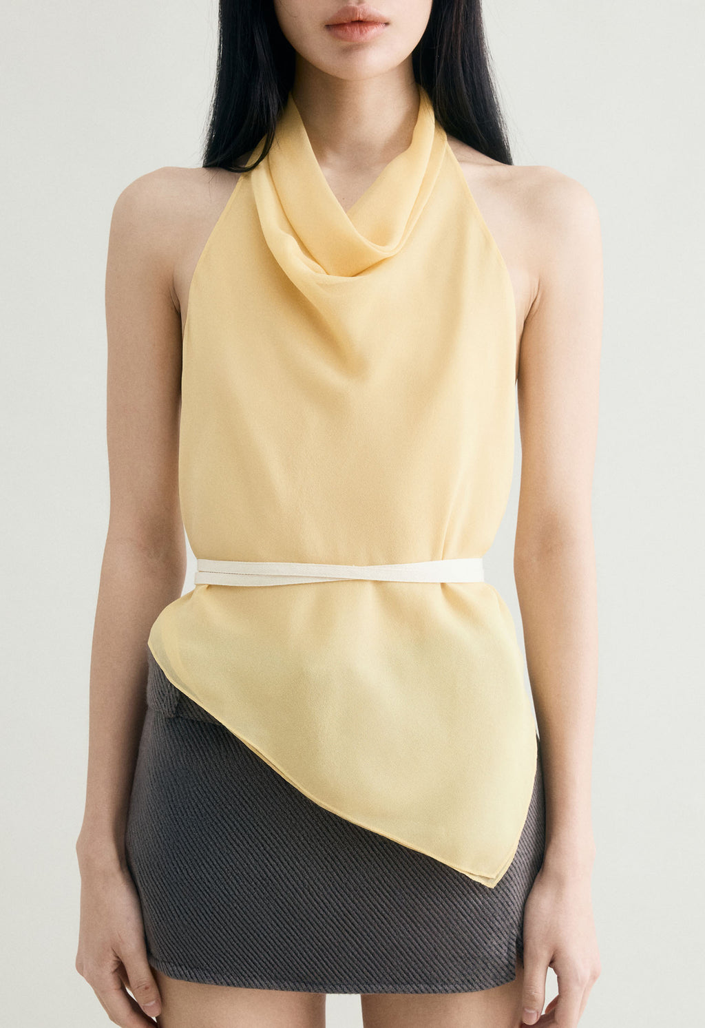 Sheer Kite Top Mango
