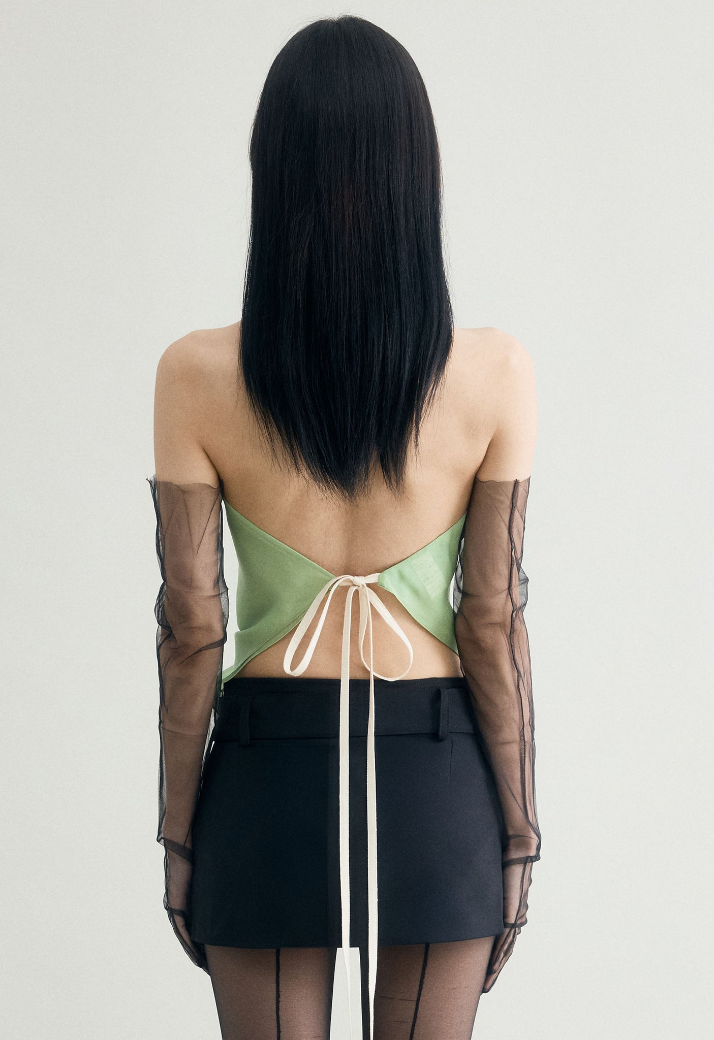 Sheer Kite Top Matcha