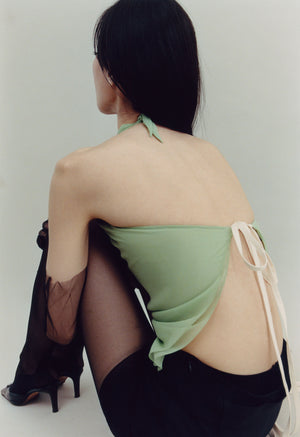Sheer Kite Top Matcha