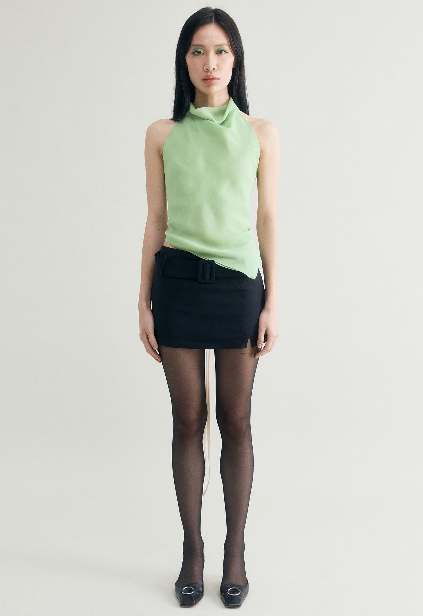 Sheer Kite Top Matcha