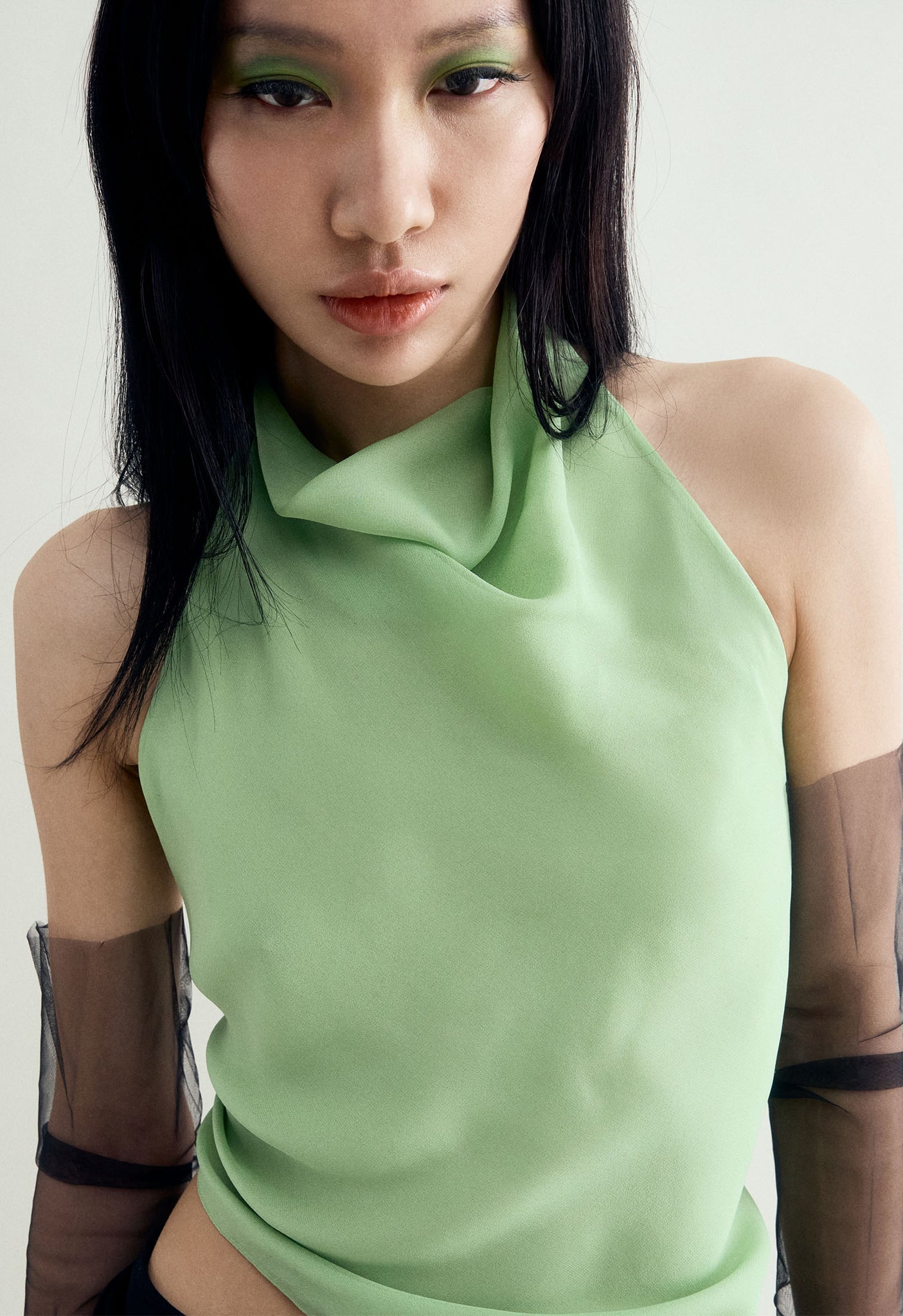 Sheer Kite Top Matcha