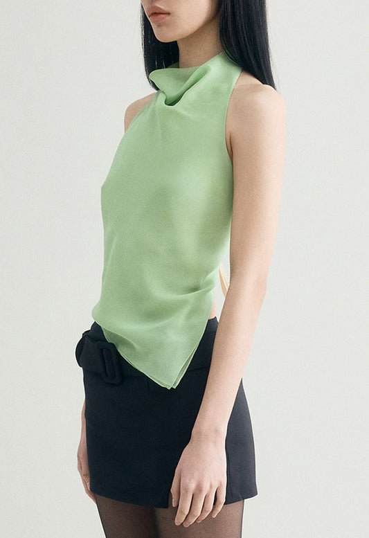 Sheer Kite Top Matcha