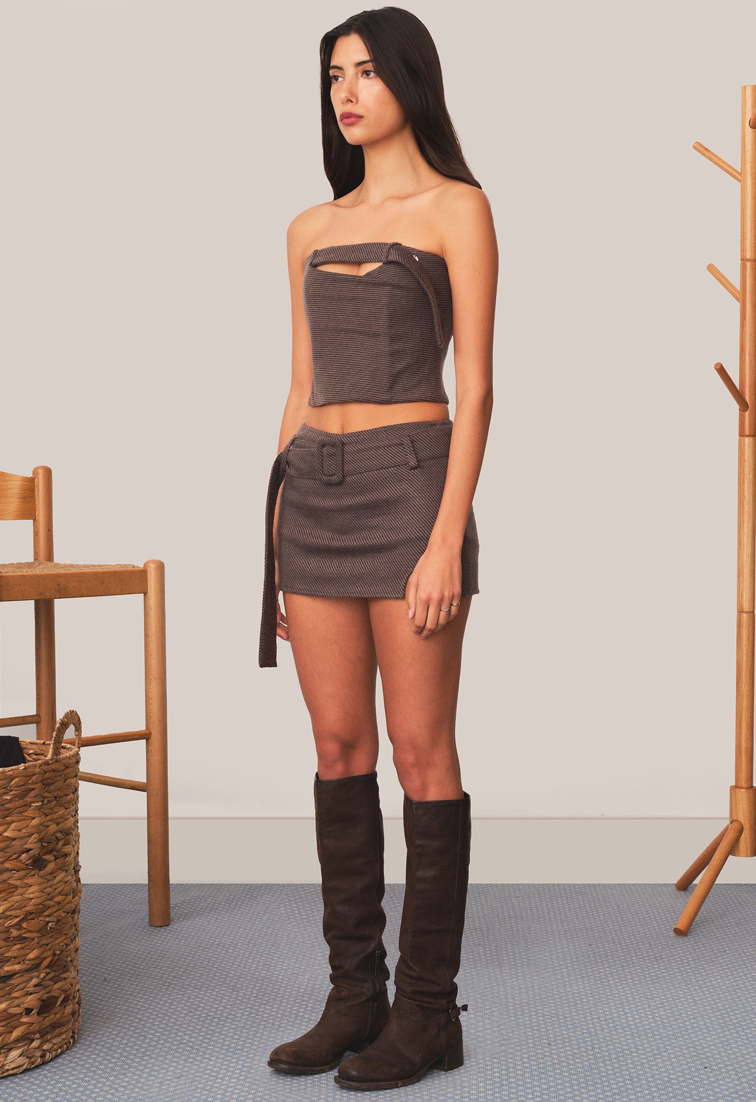 ★SCULPTOR★ Cotton Pleats Micro Skort Desert SC24S410BE 0840609690060NEW_02_010.jpg?sw=600