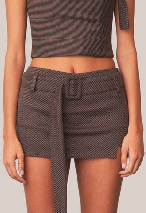 Mini Venus Skort Twill Smoke