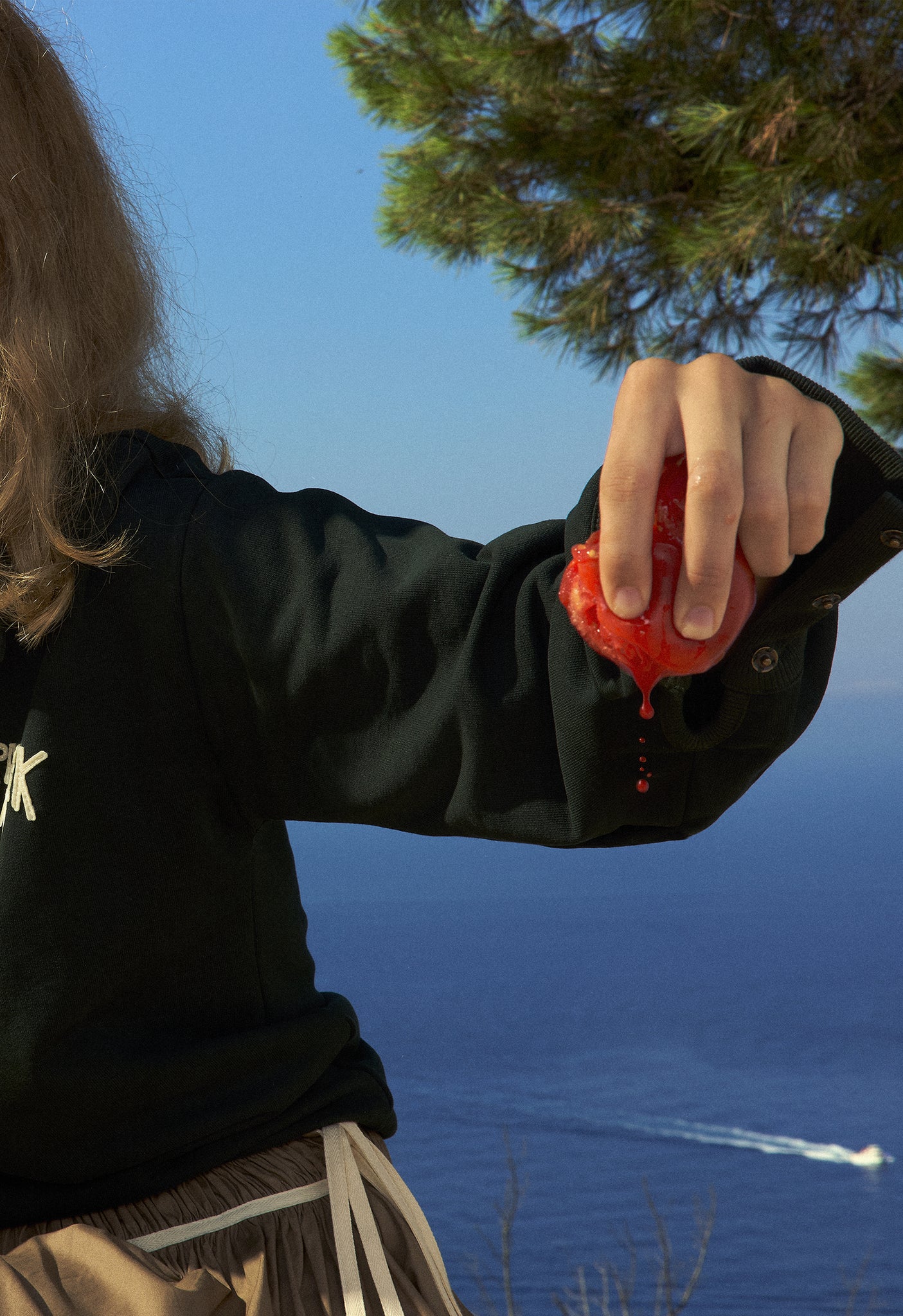Zip Up Sweatshirt Hunter Green