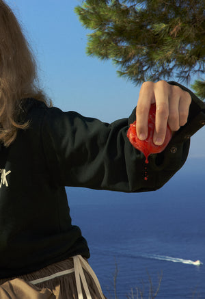 Zip Up Sweatshirt Hunter Green
