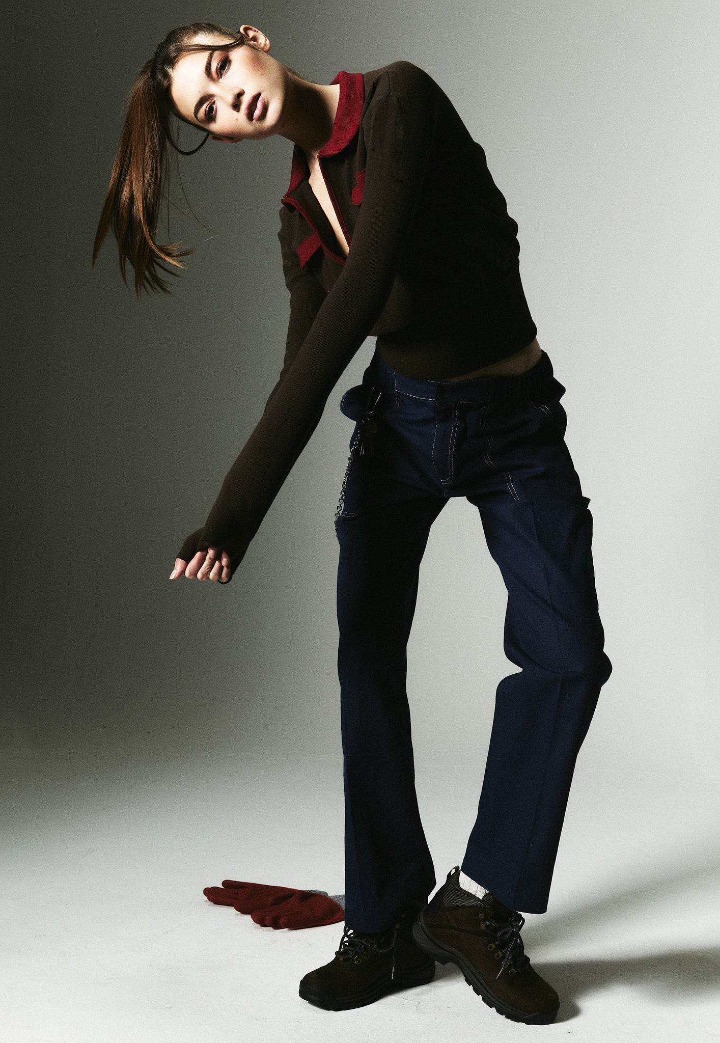 Toy Sweater Brown Red