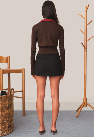 Toy Sweater Brown Red