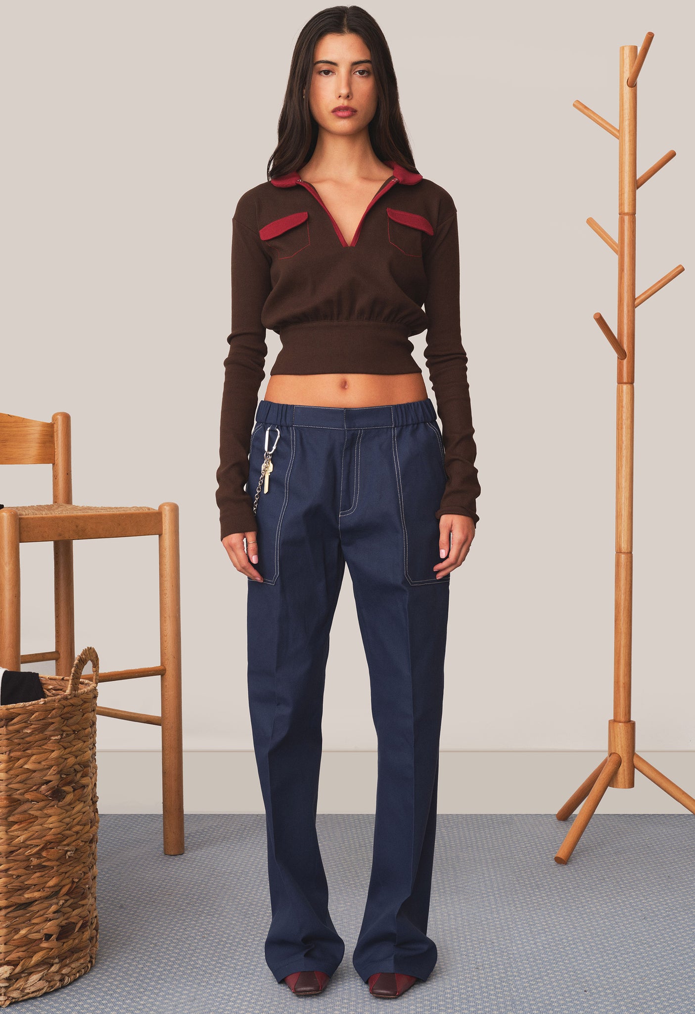 Toy Sweater Brown Red