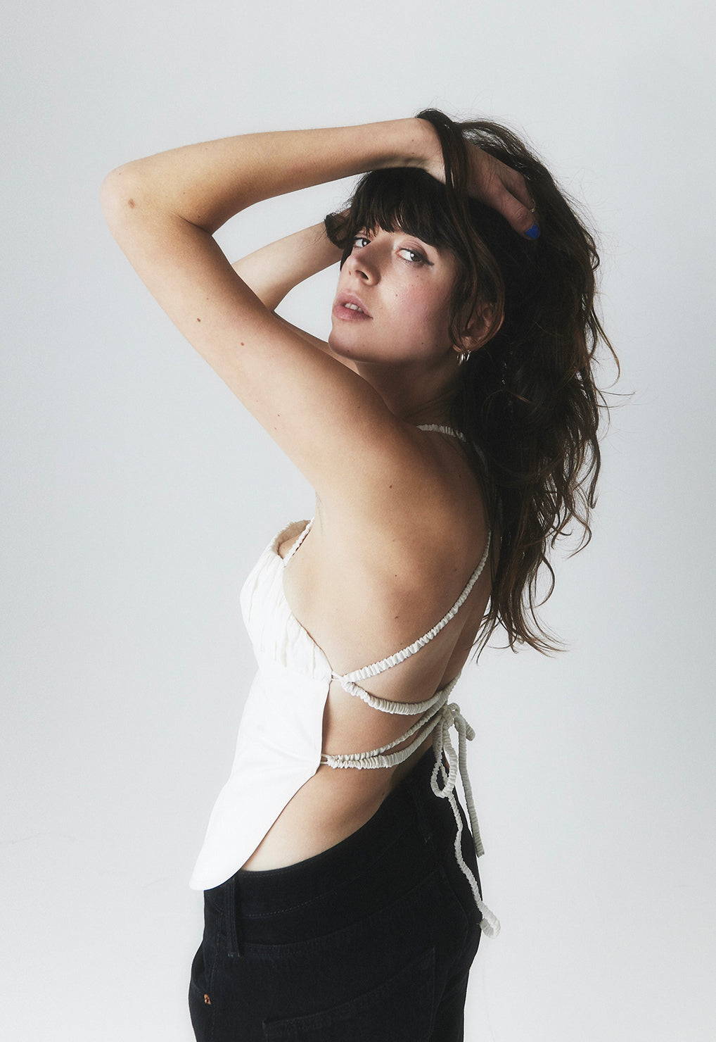 Scrunchie Apron Top